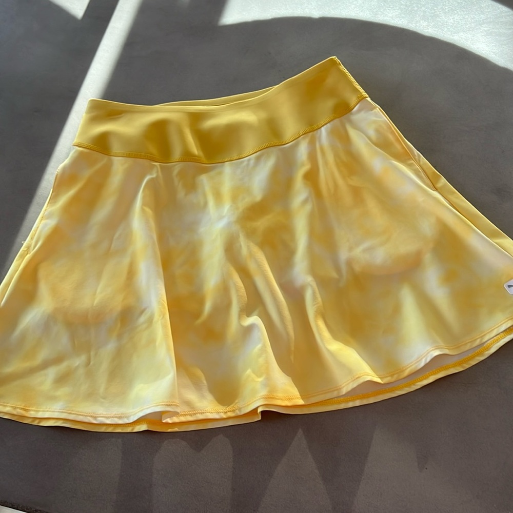 Puma Yellow Women's Skirt